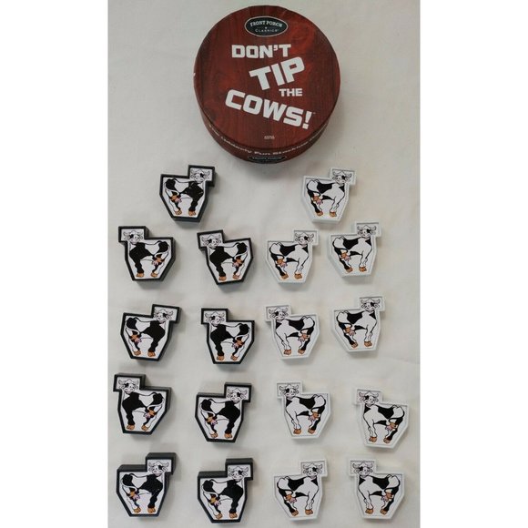 Front Porch Classics Don't Tip the Cows! The Udderly Fun Stacking Game 2014 - Picture 3 of 7